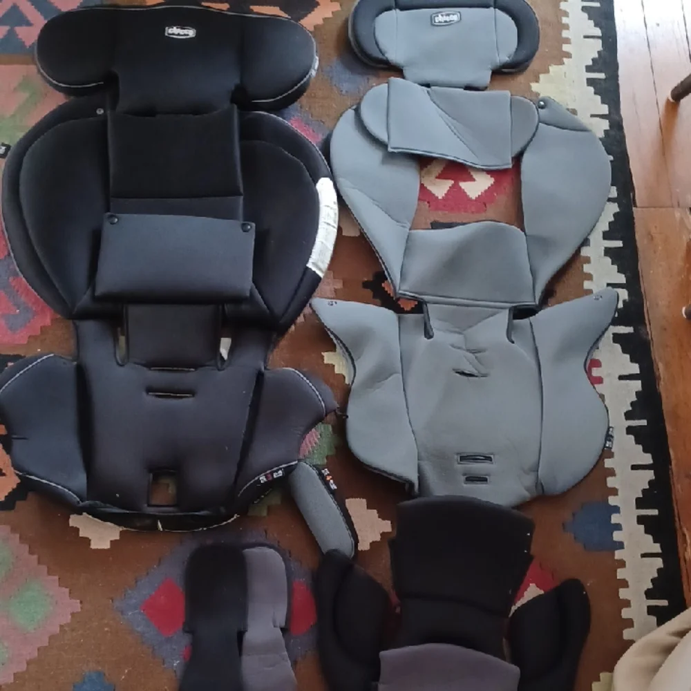 Chicco Black and Gray Car Seat Cover Set - Picture 1 of 7
